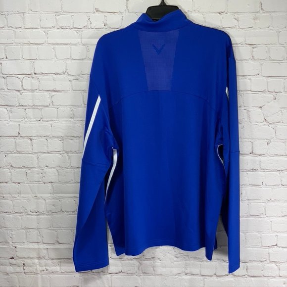 Callaway Royal Blue Outlast Premium Mid-Layer Pull - Picture 2 of 13